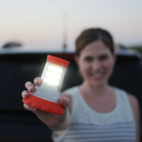 LED Combo Light | Works great as a hand held flashlight or lantern.  The silicone rubber feels great in your hand.